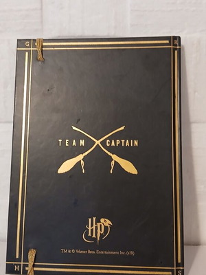 Harry Potter Quidditch Captain journal notebook