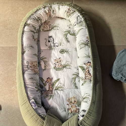 Jukki baby nest set of 5 pieces with pillows, mattress and blanket