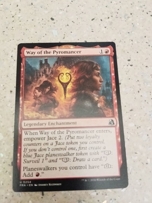 Magic: The Gathering Way of the Pyromancer κάρτα