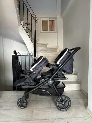 Peg Perego Team twin stroller like new
