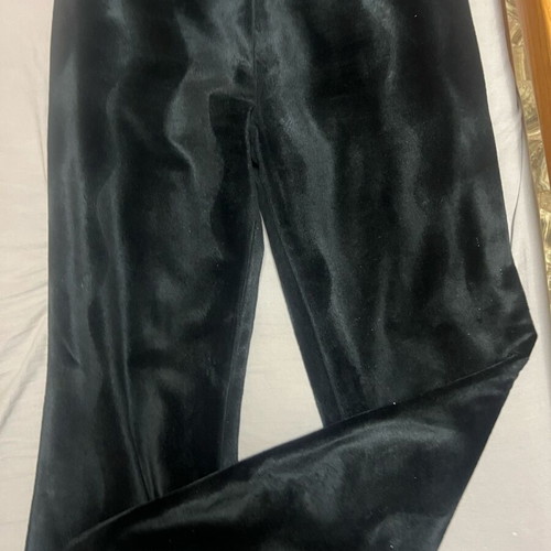 Vintage velour set jacket S and pants L like new, black