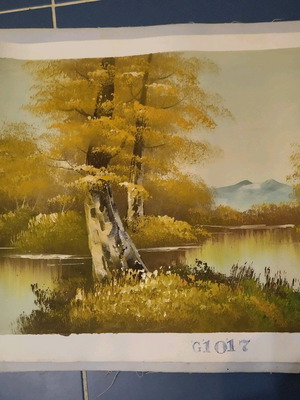 Oil painting on canvas like new, landscape 30x40