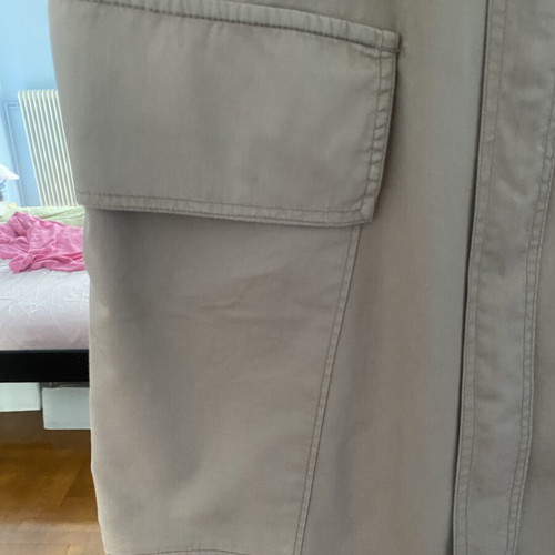 Oysho cargo dress used, wrap style with belt, size M