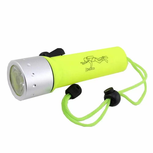 Diving flashlight new, waterproof, 180 lumen