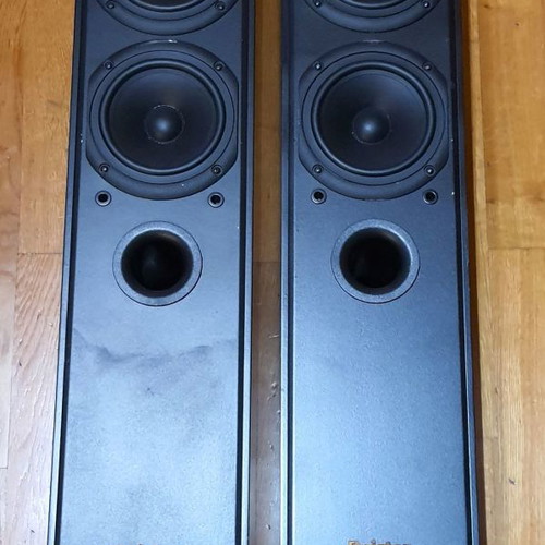 Roister Silver 6 bass reflex speakers 120W, made in Greece