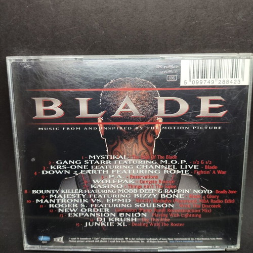 Blade Soundtrack CD used 1998