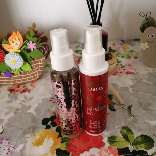 Messinian Spa and Aloe Colors Hair and Body Mist Set 100ml like new