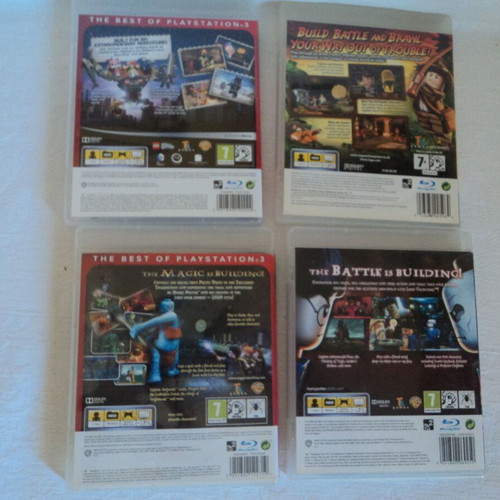 PS3 and PC games used, pack of 12 including Lego and Infamous