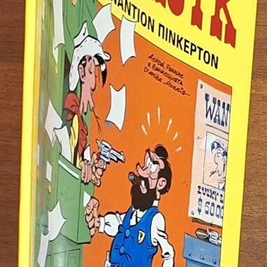 Lucky Luke #79 comic book, Lucky Luke versus Pinkerton