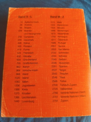 Stamp catalog 1993/94 used