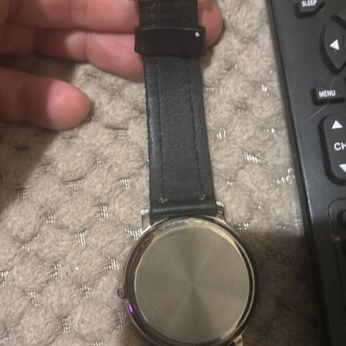Harley Davidson wristwatch men's like new, quartz, black and silver