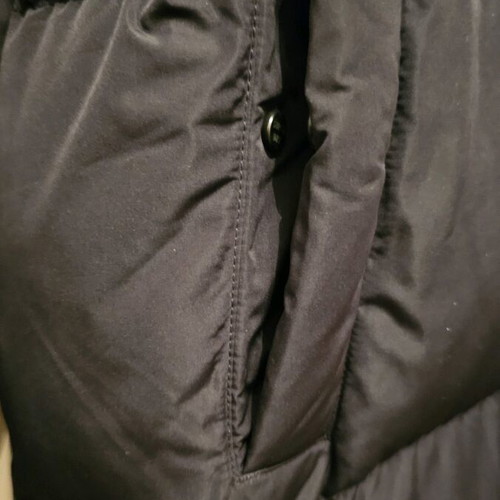 Superdry puffer coat like new, size S-M, black