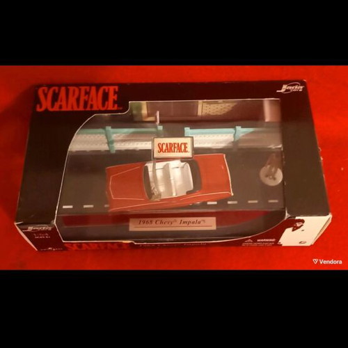 Scarface 1968 Chevy Impala diecast model