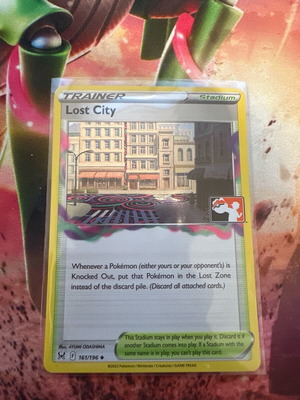Lost City Pokemon κάρτα καινούργια Galaxy Holo PPS4 LOR 161