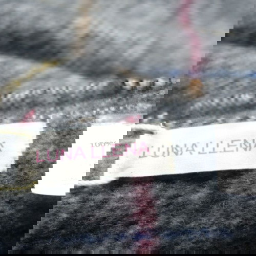 Εσάρπα καινούργια γκρι και τιρκουάζ, σεστή και αφράτη