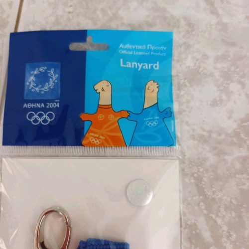 Athens 2004 Olympic Games Lanyard new, official souvenir
