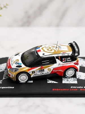 Citroën DS3 WRC Rally Argentina 2013 1:43 scale collectible like new