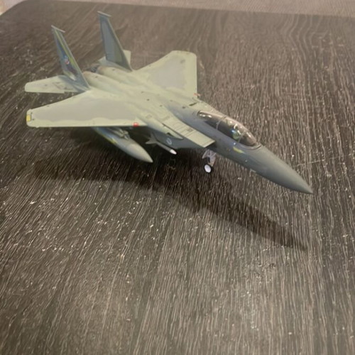 F-15 model 1:100 US Strike Eagle metal alloy, new