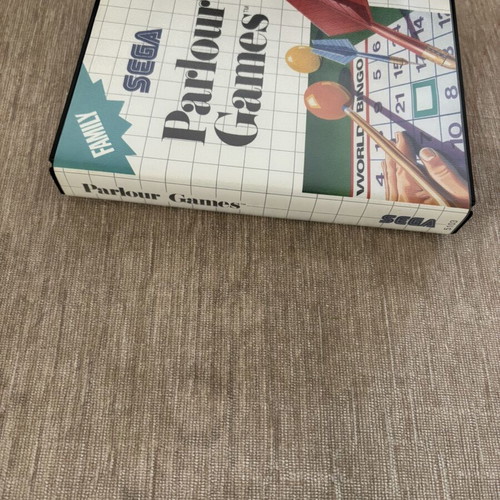 Parlour Games Sega Master System complete