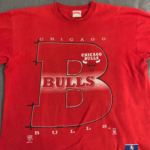 Chicago Bulls NBA T-shirt XL, 1990, made in USA