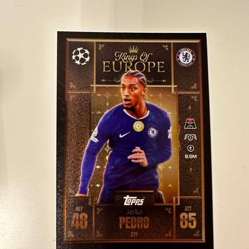 Topps Match Attax Extra Kings Of Europe Joao Pedro Chelsea 2025/2026 new