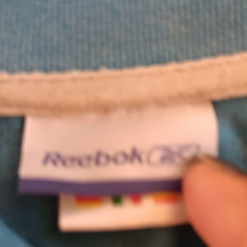 Reebok polo shirt XL used, blue with slight fading