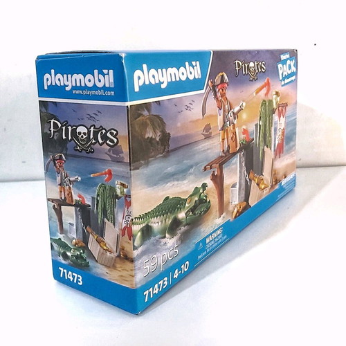 Playmobil 71473 Pirate with Alligator new