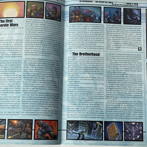 Warzone The Chronicles of War 2nd Edition Background Book used