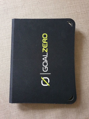 Nomad 10 Goal Zero portable solar charger like new