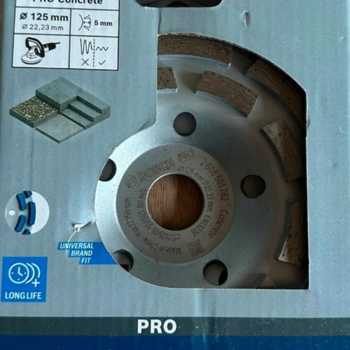 Bosch Pro Concrete Disc 125mm new