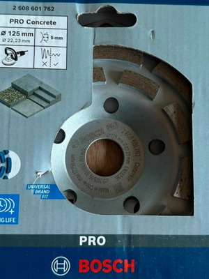 Bosch Pro Concrete Disc 125mm new