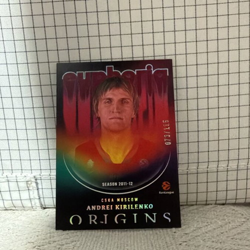 2025-26 Panini Origins EuroLeague Bronze Andrei Kirilenko Euphoria sticker