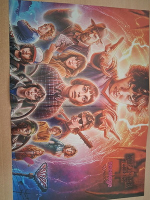 Stranger Things poster by Panagiotis Chatzipapas