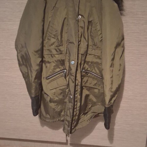 Winter jacket, green, size small