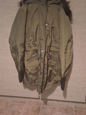 Winter jacket, green, size small