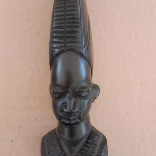 African wooden solid statue like new