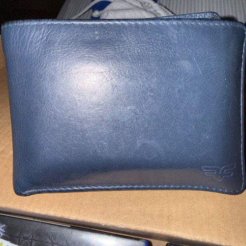 Blue wallet like new condition