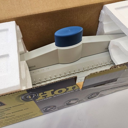 Binding machine for plastic spiral new, No. 6-14, up to 100 sheets