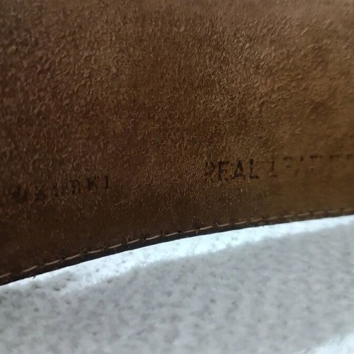Marja Kurki leather belt brown like new, size 80