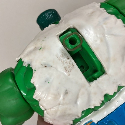 TOY BIZ Marvel 1996 Electronic Raging Hulk μεταχειρισμένο