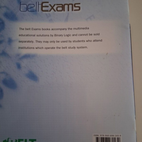 Belt Exams Workbook B2 New English Language Learning