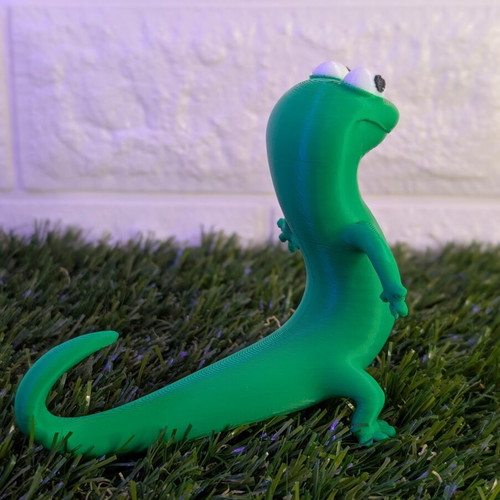 Green lizard Hoppers 3D printed