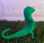 Green lizard Hoppers 3D printed