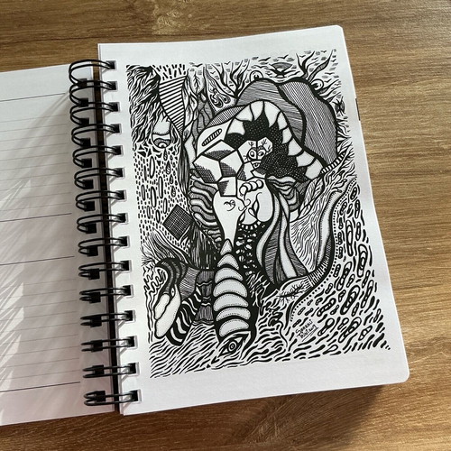 Illusions 2026 daily planner new, handmade