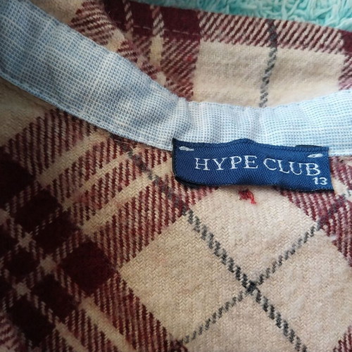 Hype pants and shirt set new, beige, 13 years old