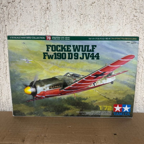 Tamiya 60778 Focke-Wulf Fw190D-9 JV44 κλίμακας 1:72 καινούργιο