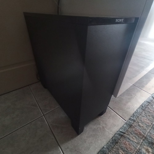 Sony DAV-F200 Home-Cinema System 2.1 Channels used