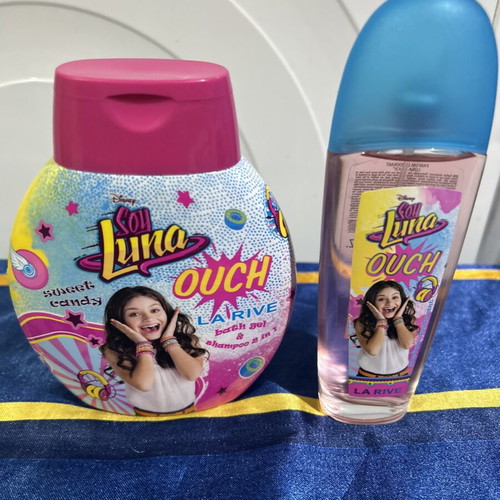 La Rive Disney Soy Luna Ouch Perfume and 2-in-1 Shower Gel Shampoo New