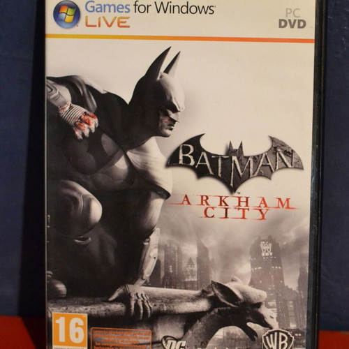 Batman Arkham Asylum, Arkham City and Arkham Origins PC like new