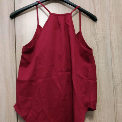 Asymmetric blouse set with mini skirt like new